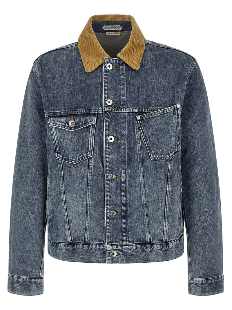 Veste en jean en coton bleu J.W.Anderson