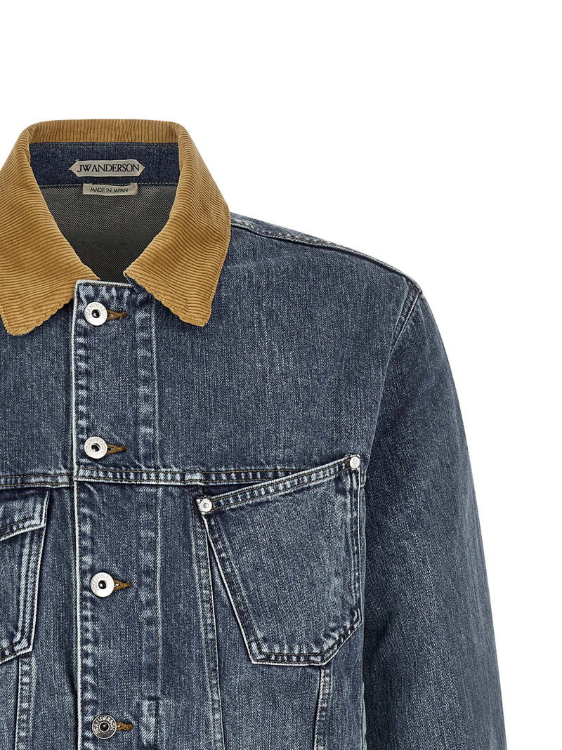 Veste en jean en coton bleu J.W.Anderson