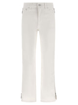 Paco Rabanne White Cotton Jeans Denim