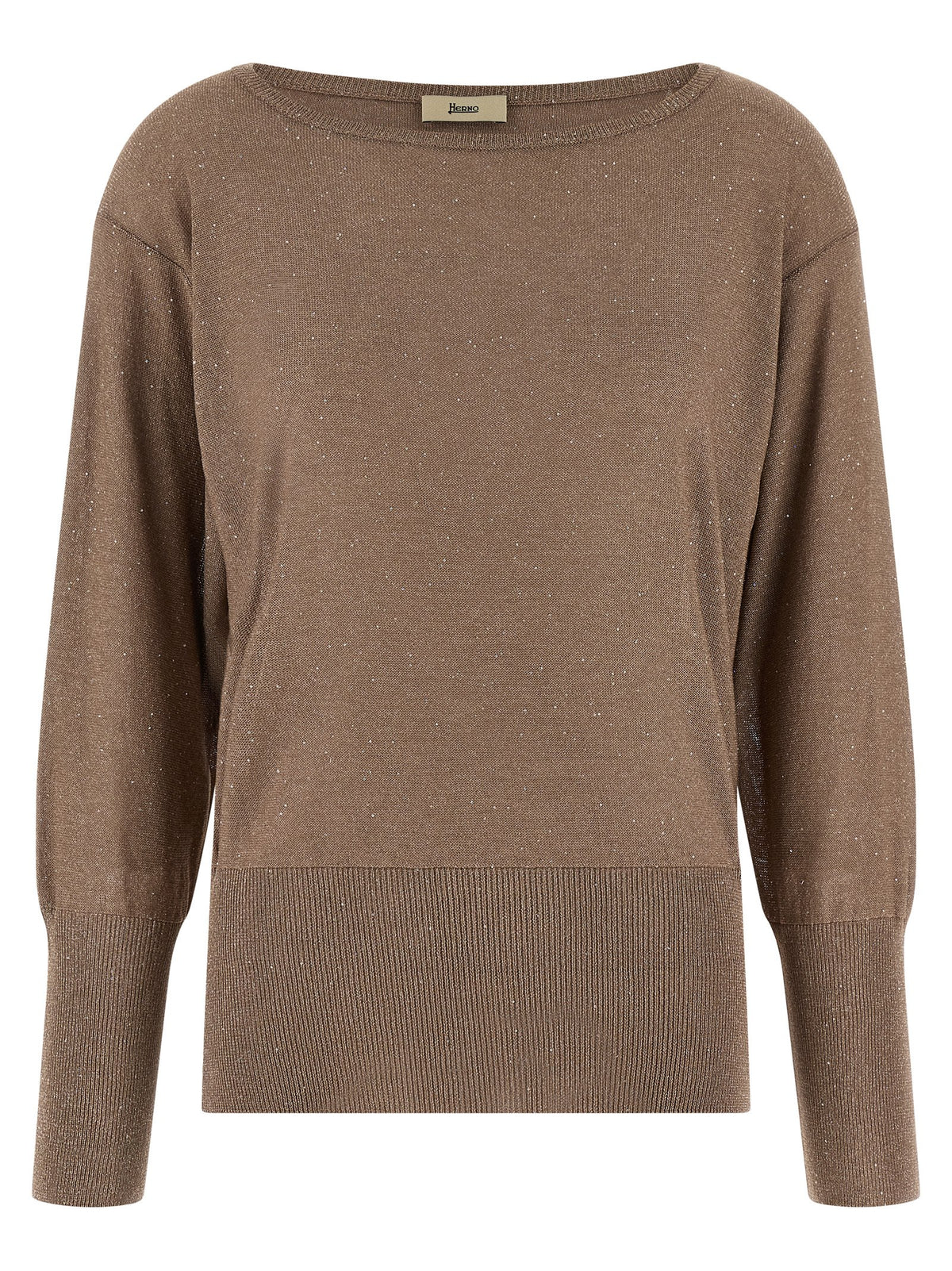 Gilet Herno marron en viscose
