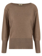 Gilet Herno marron en viscose