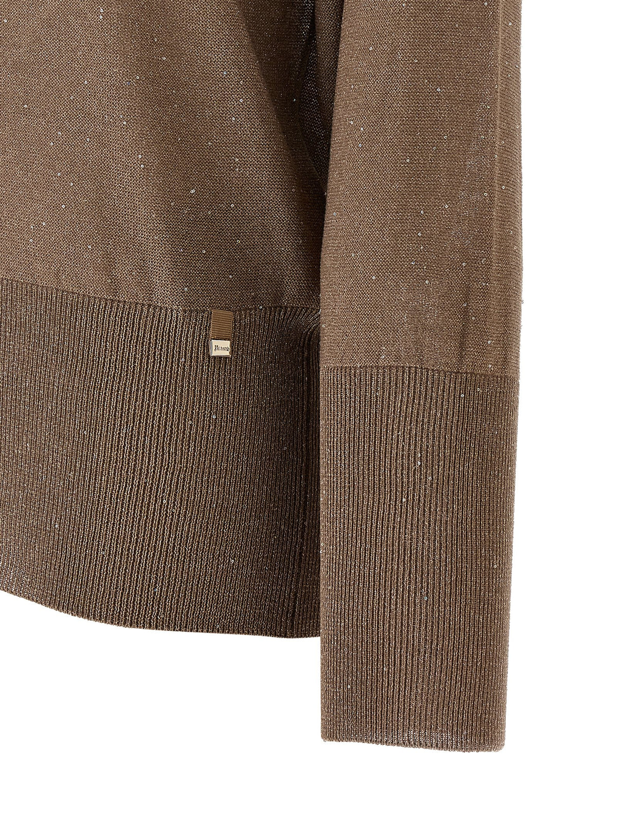 Gilet Herno marron en viscose