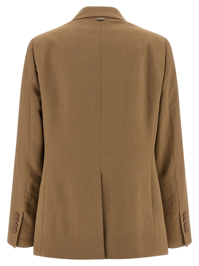 Herno Blazer en Viscose Beige