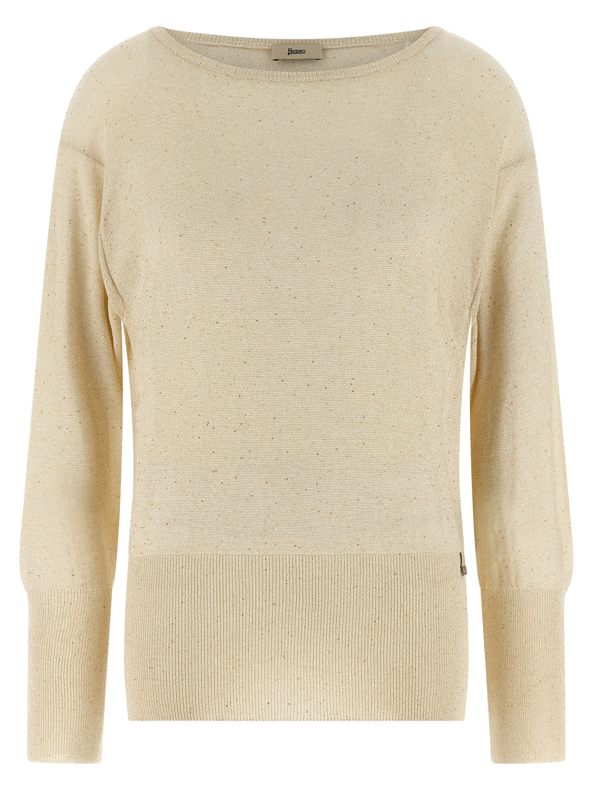 Cardigan en viscose beige Herno
