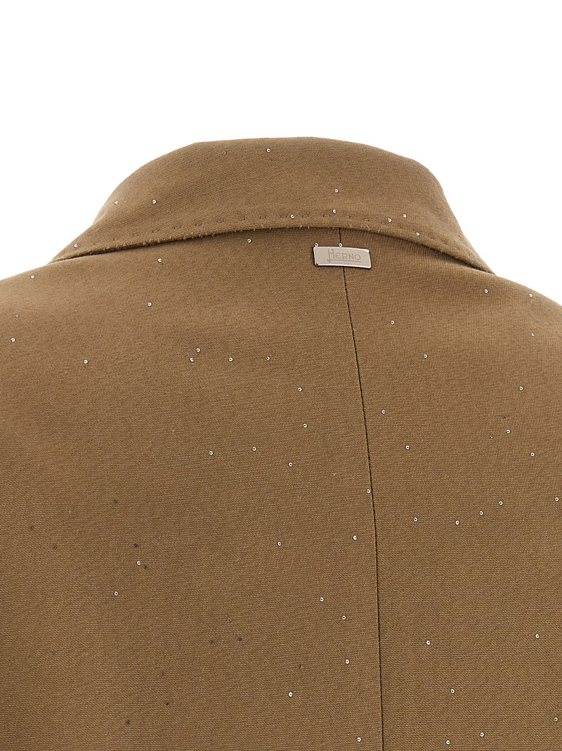 Herno Blazer en Viscose Beige