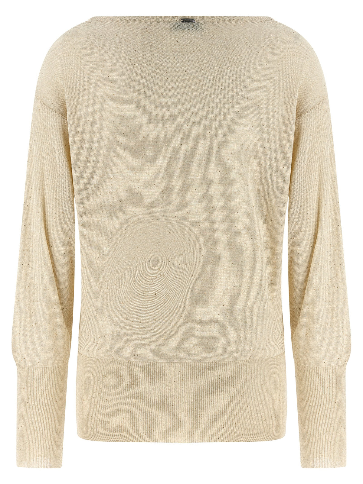 Cardigan en viscose beige Herno