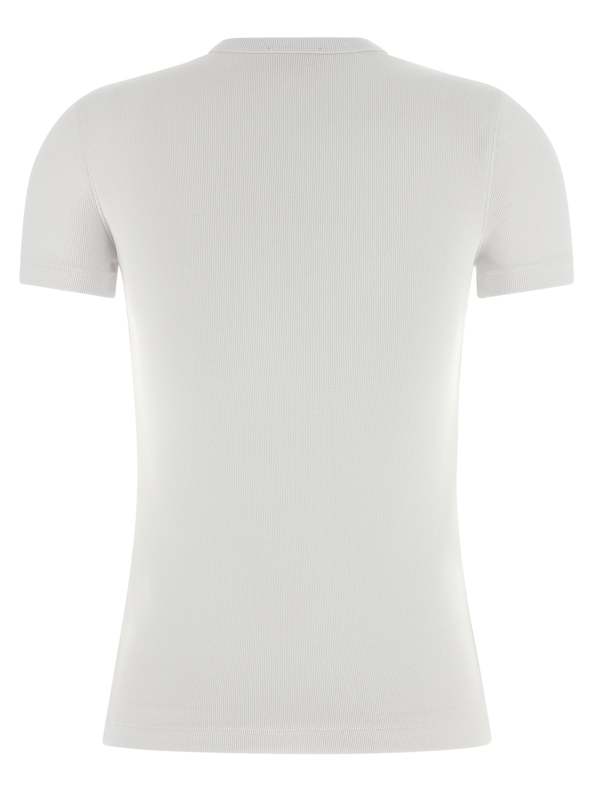 T-shirt blanc en coton Diesel