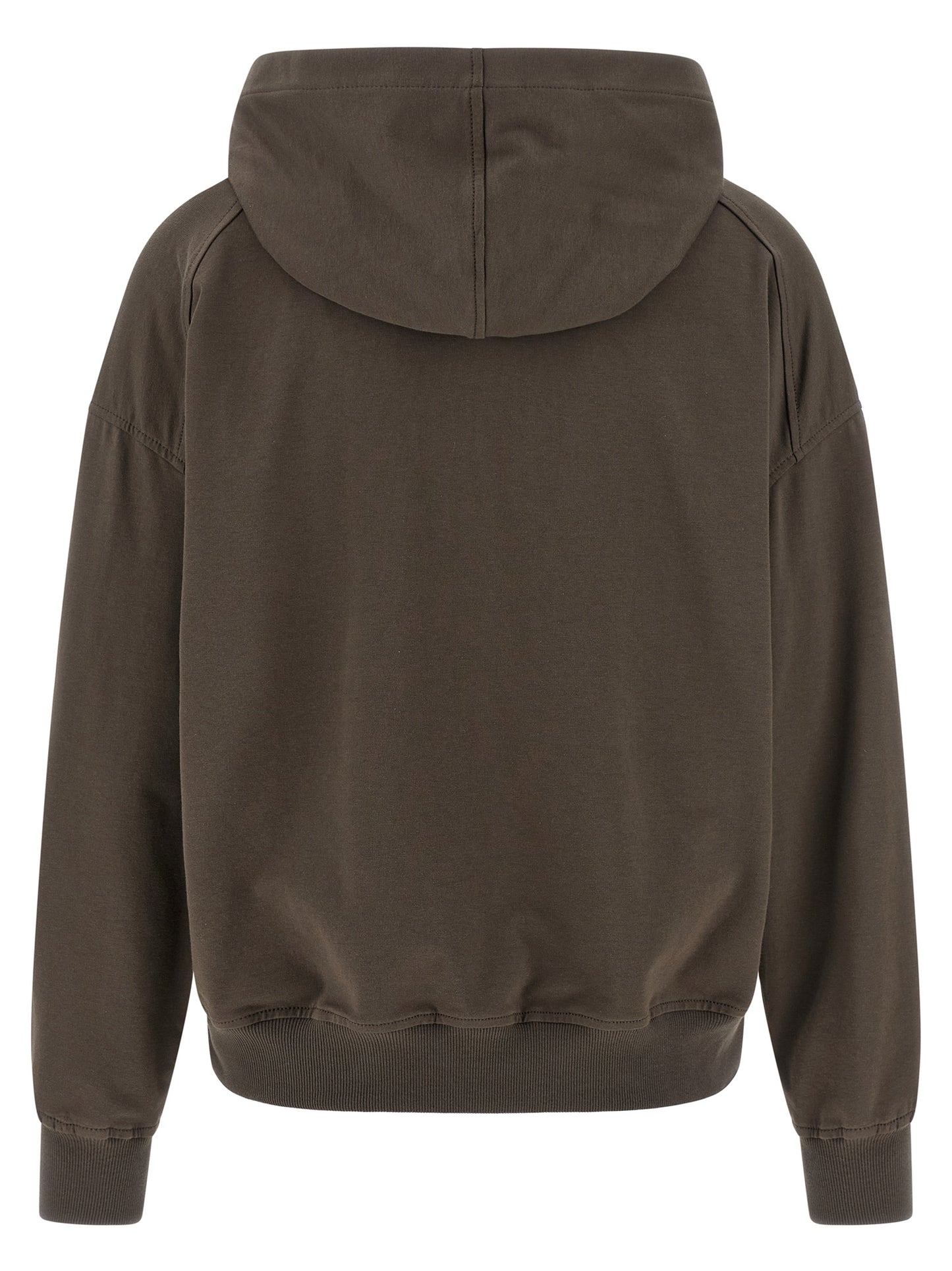 Brunello Cucinelli Brown Cotton Hoodie
