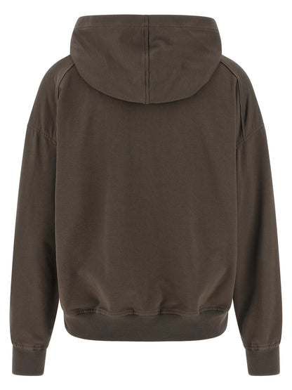 Brunello Cucinelli Brown Cotton Hoodie