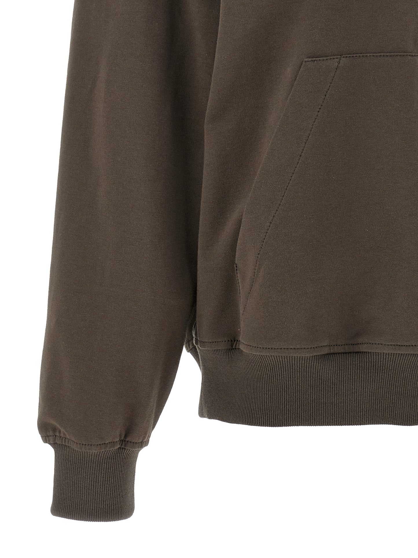 Brunello Cucinelli Brown Cotton Hoodie