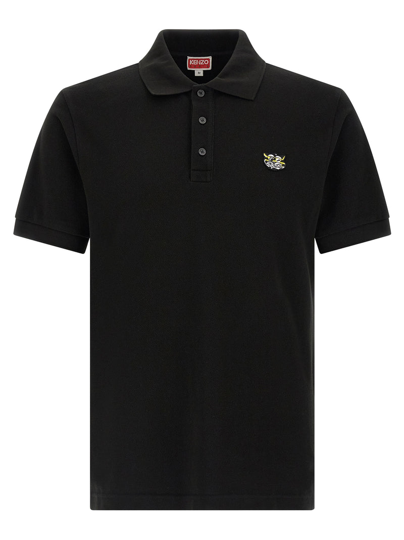 Polo Kenzo en coton noir