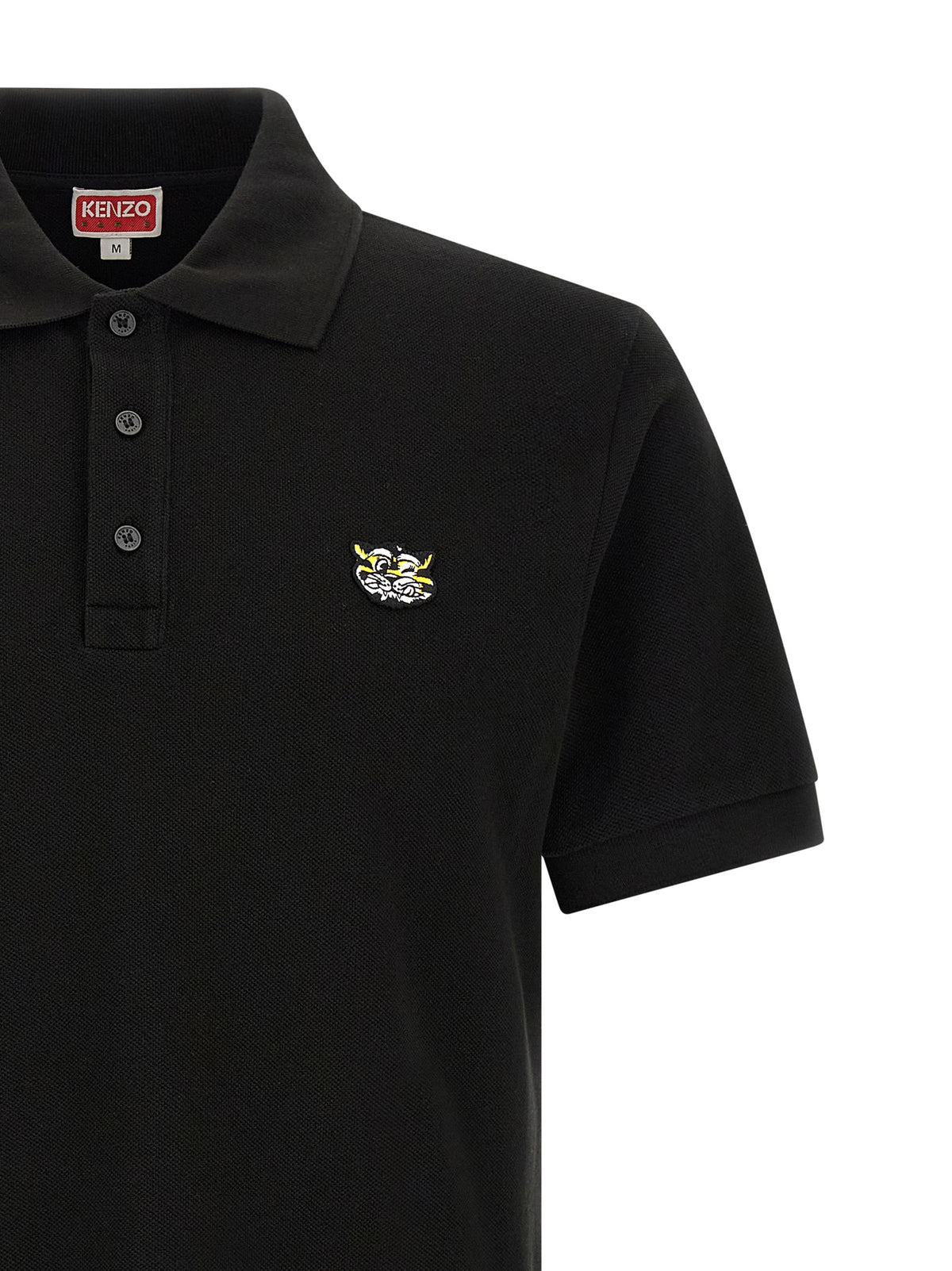 Polo Kenzo en coton noir