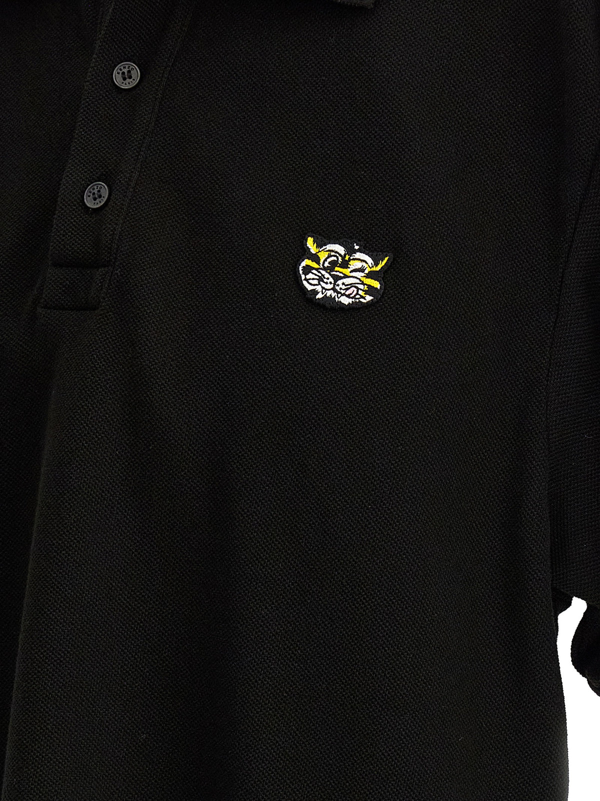 Polo Kenzo en coton noir