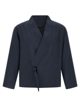Blazer Kenzo bleu en viscose