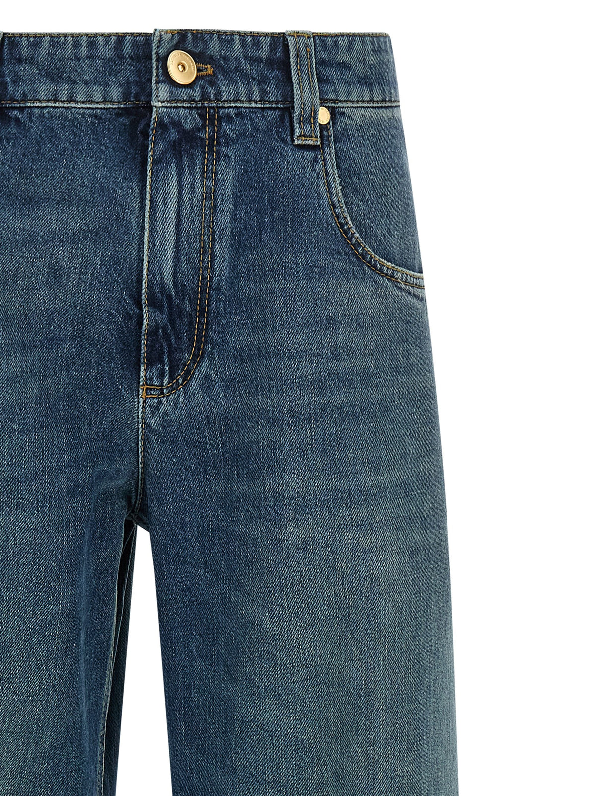 Brunello Cucinelli Blue Cotton Jeans Denim