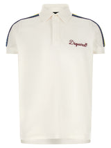 Dsquared² White Cotton Polo Shirt - Be Proud Collection