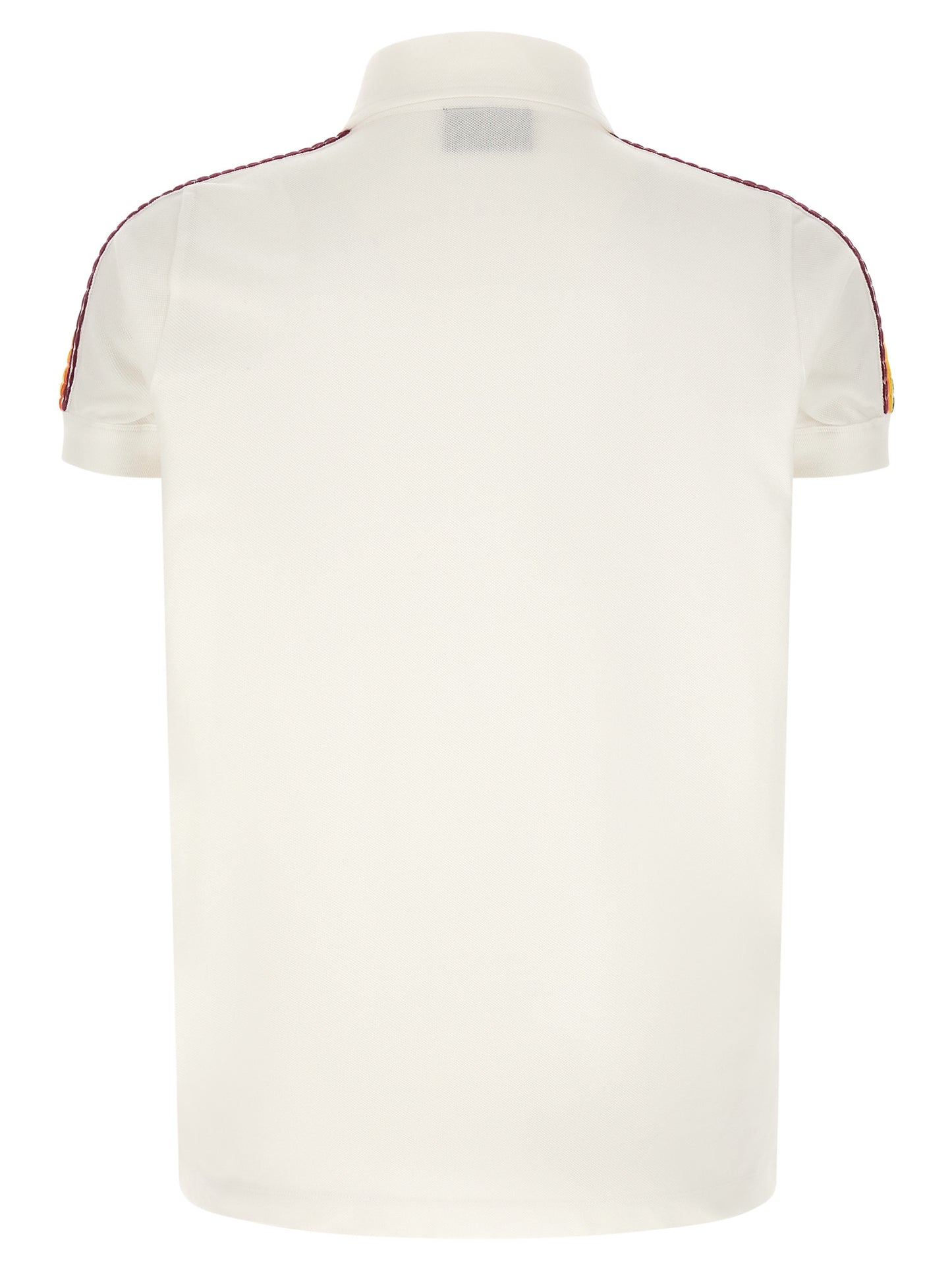 Dsquared² White Cotton Polo Shirt