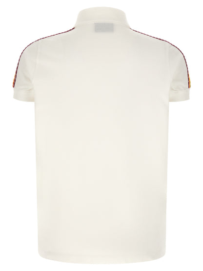 Dsquared² White Cotton Polo Shirt