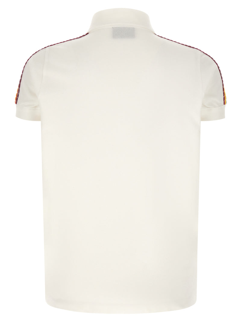 Dsquared² White Cotton Polo Shirt