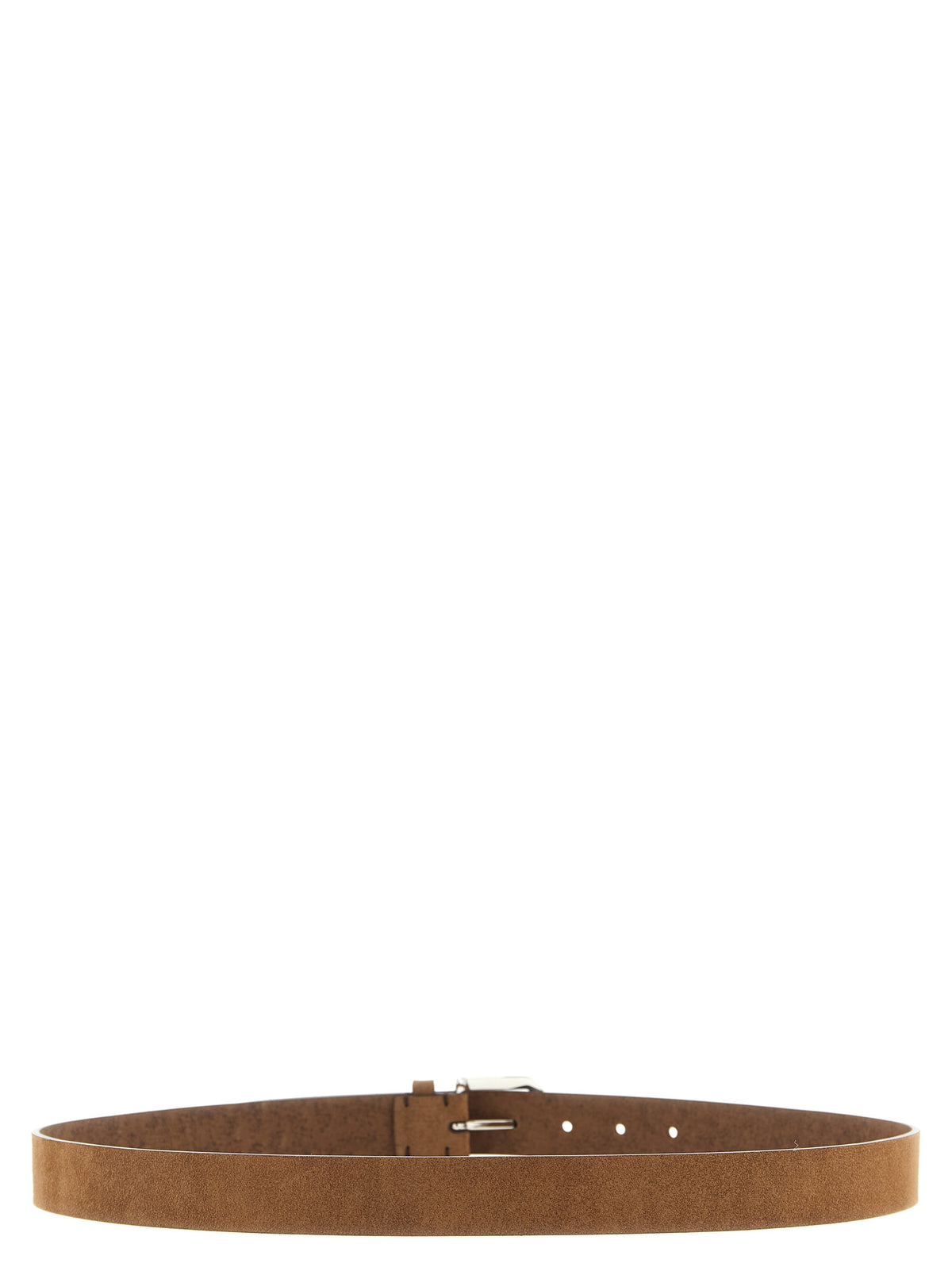 Brunello Cucinelli Brown Bull Skin Regular Belt - Italian Luxury