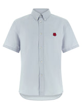 Chemisier en coton bleu Kenzo