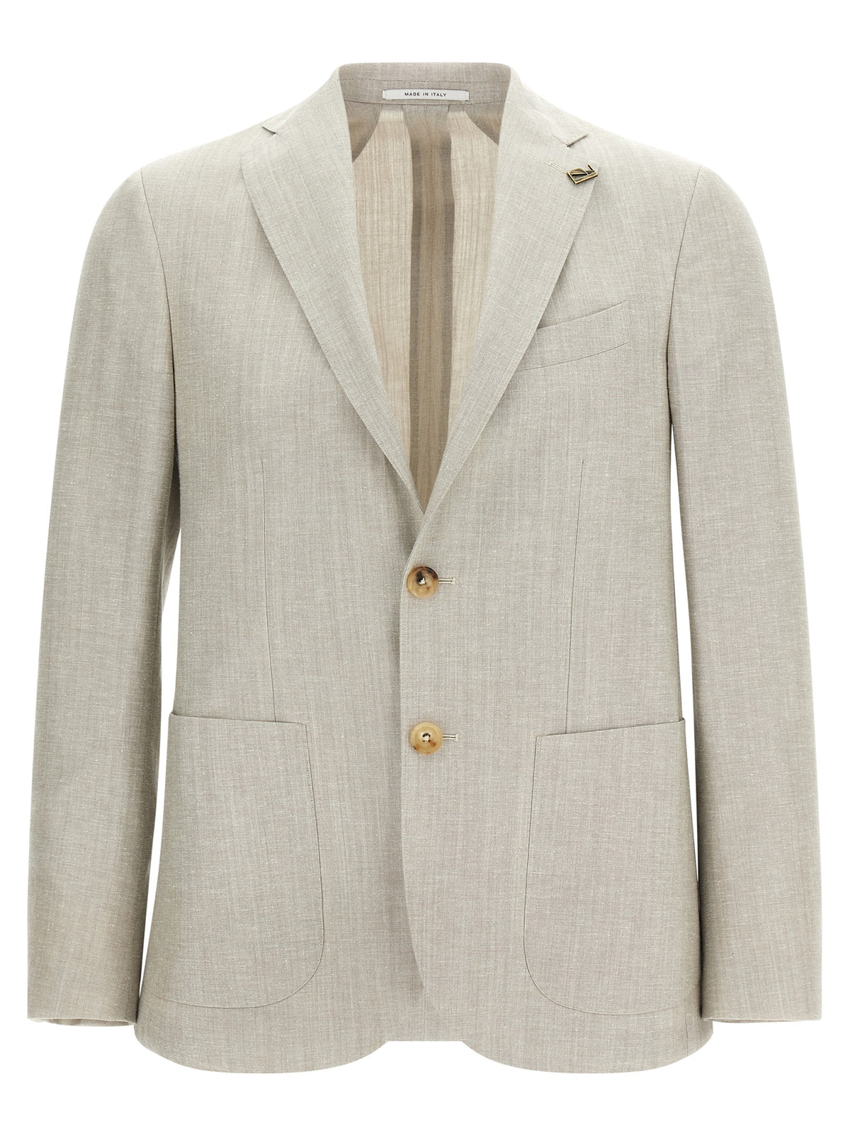 Veste Pal Zileri gris cuivré
