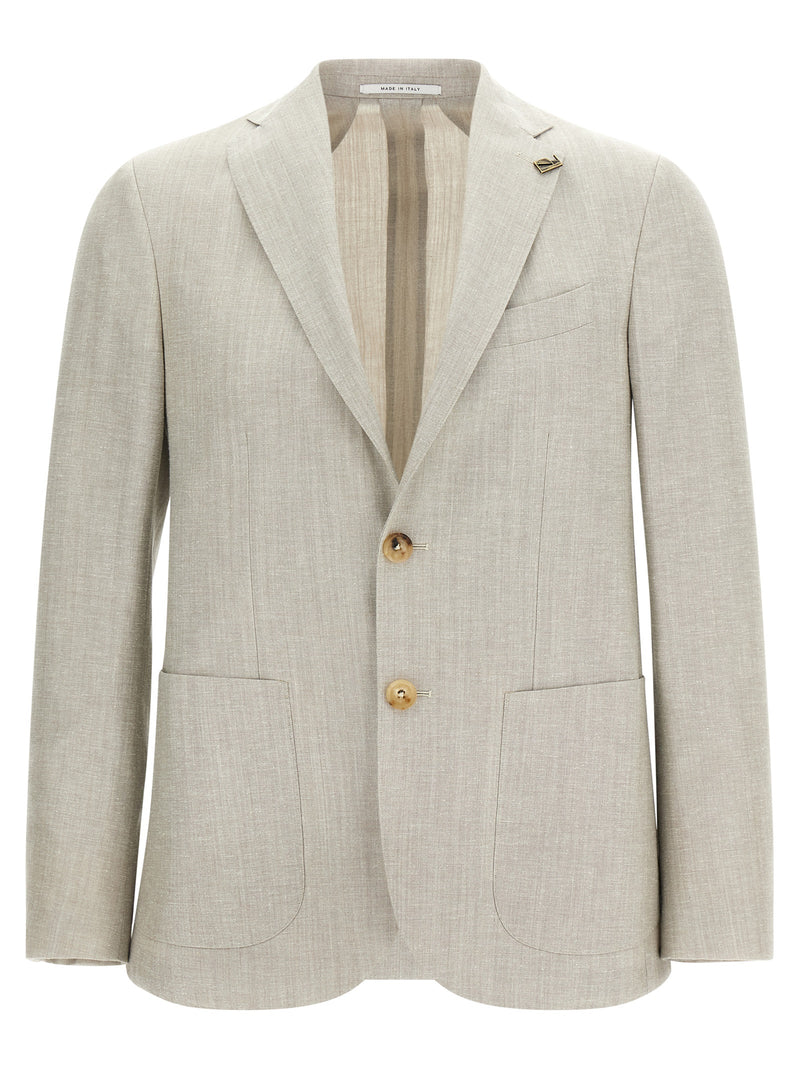 Pal Zileri Gray Copper Blazer