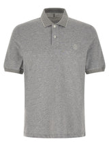 Brunello Cucinelli Polo en coton gris