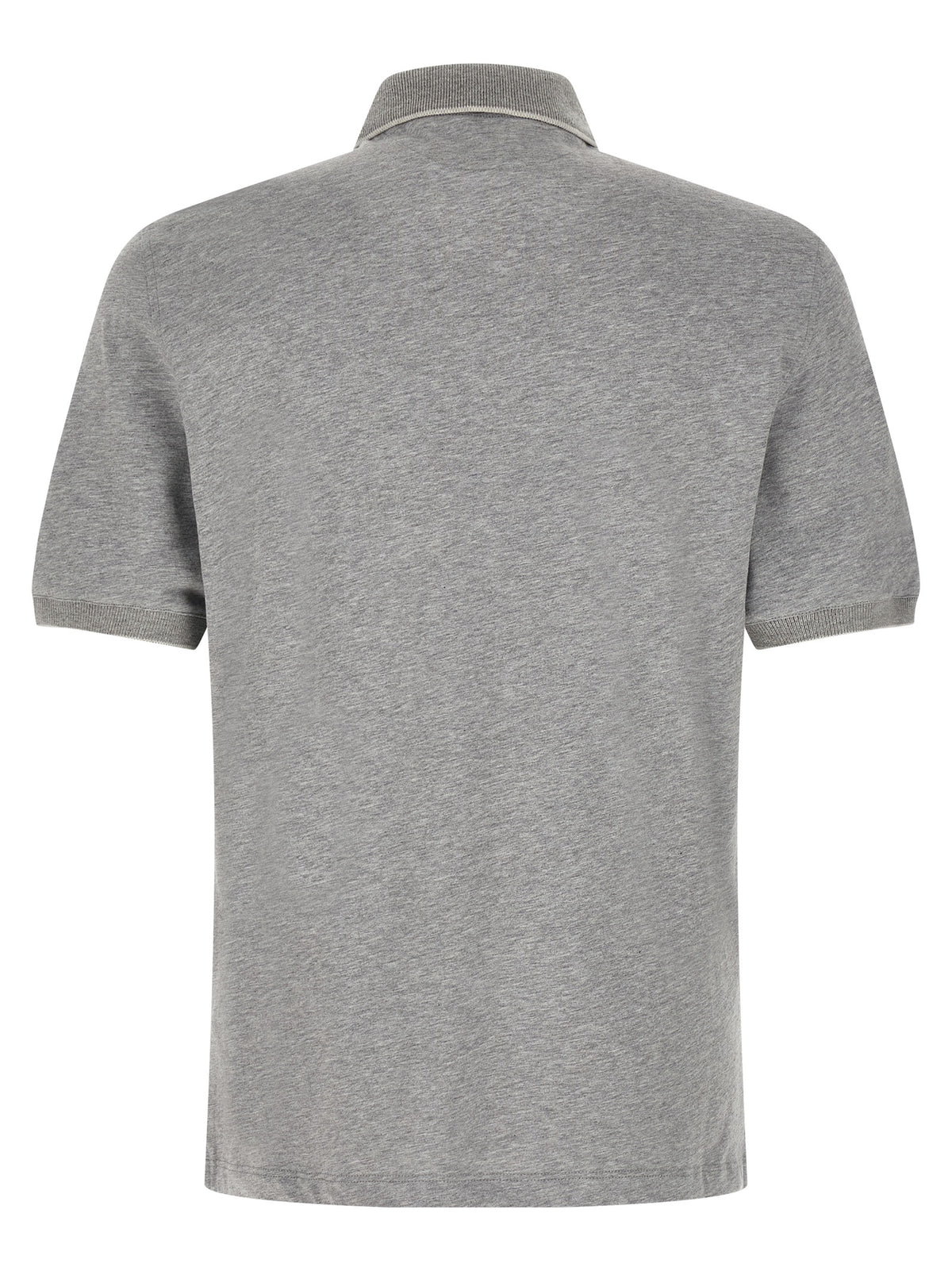 Brunello Cucinelli Polo en coton gris