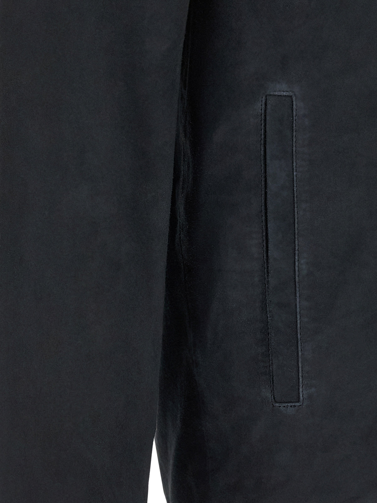 Pal Zileri Blue Leather Leather Jacket