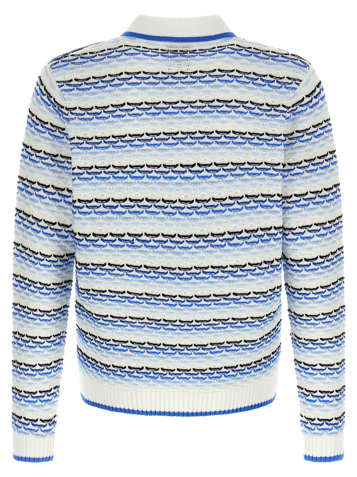 Polo Casablanca bleu en coton