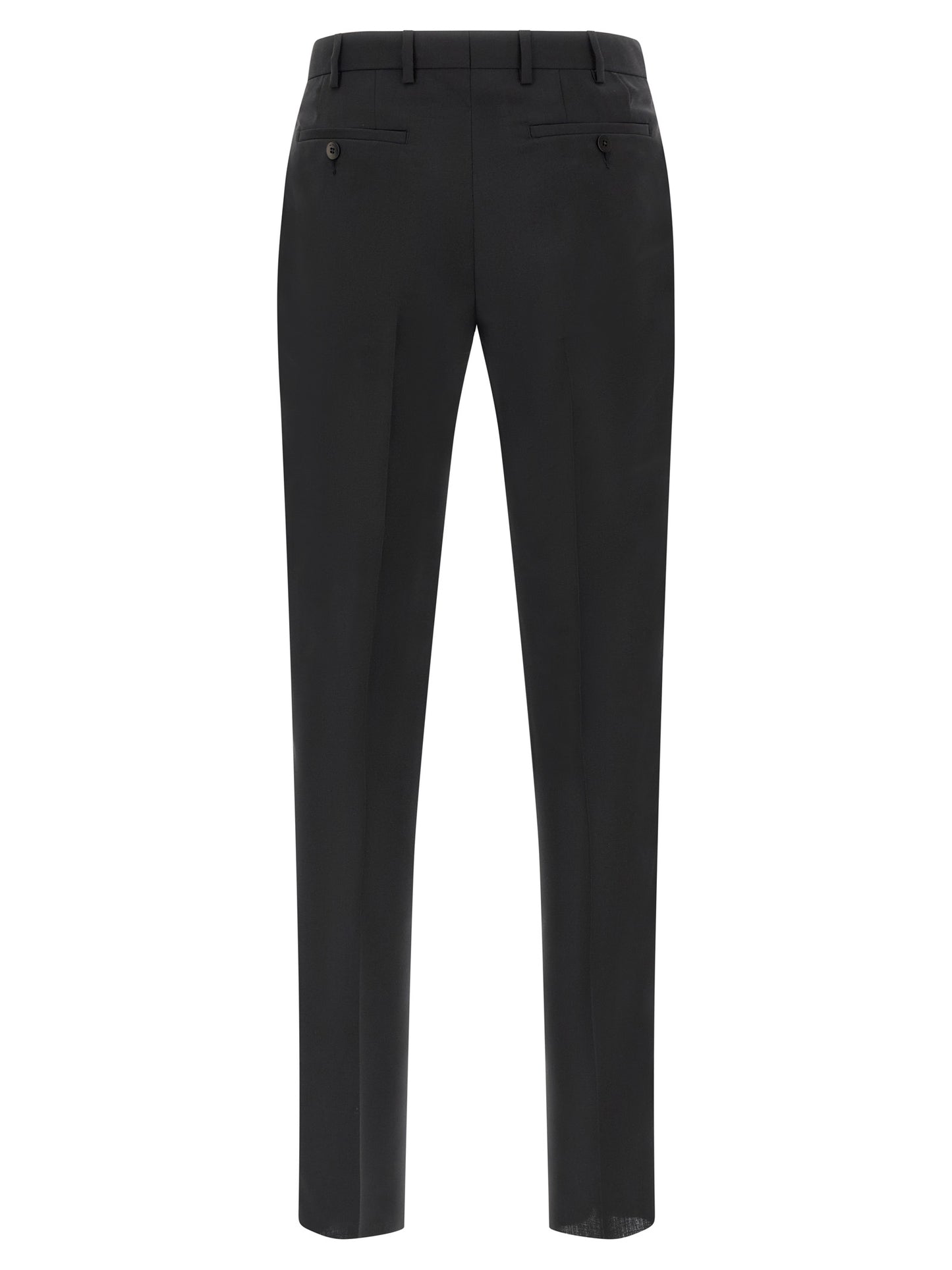 Pal Zileri Black Wool Two-Piece Suit