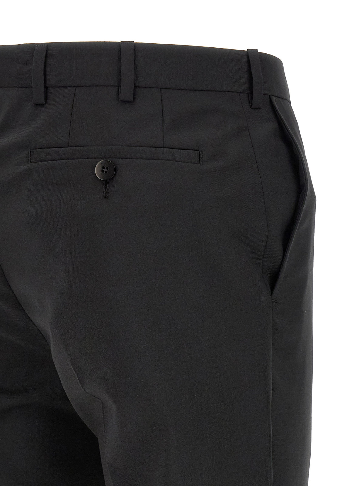 Pal Zileri Black Wool Two-Piece Suit - Lord Collection