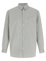 A.P.C. Gray Cotton Blouse