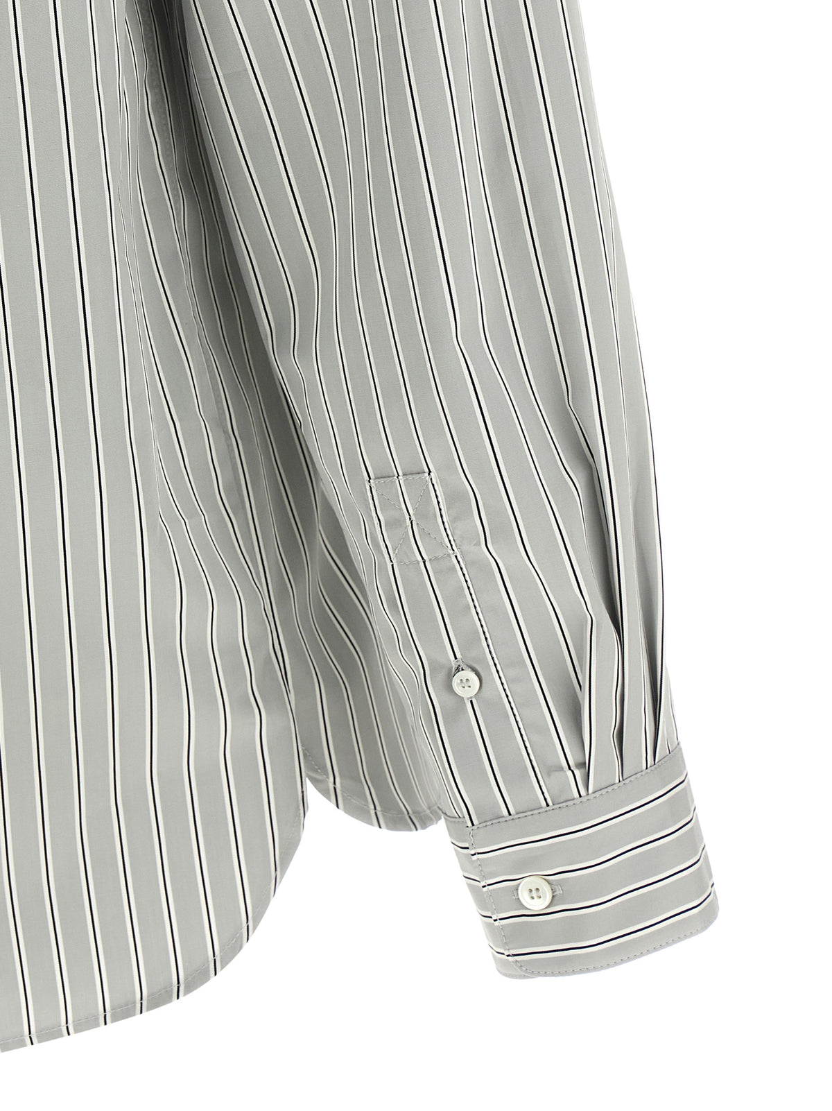 A.P.C. Gray Cotton Blouse
