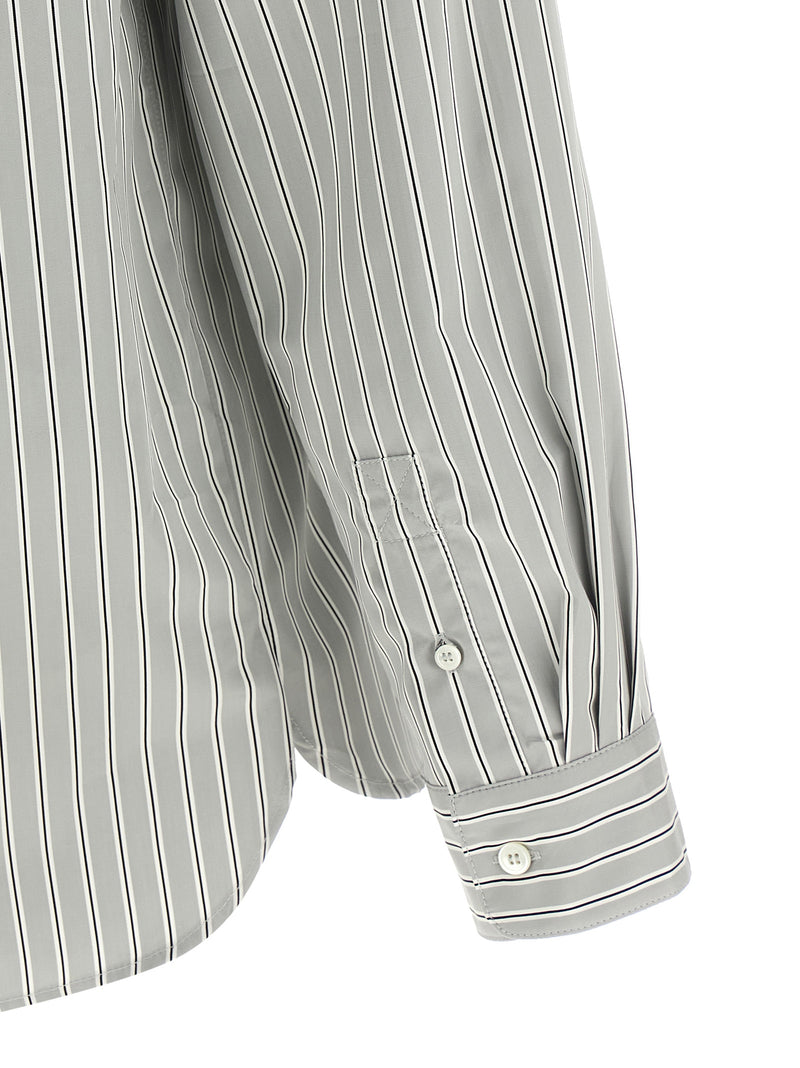 A.P.C. Gray Cotton Blouse