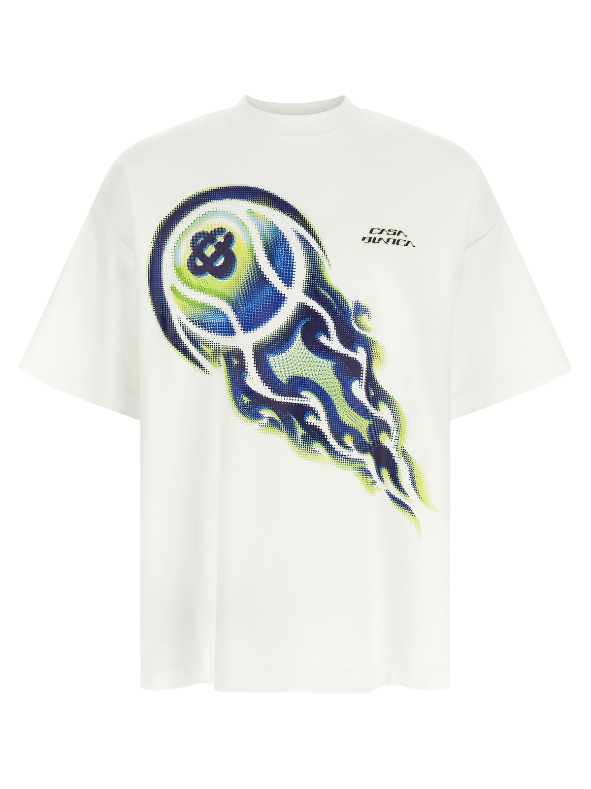 T-shirt en coton blanc Casablanca