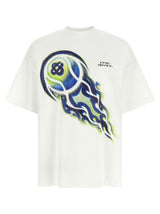T-shirt en coton blanc Casablanca