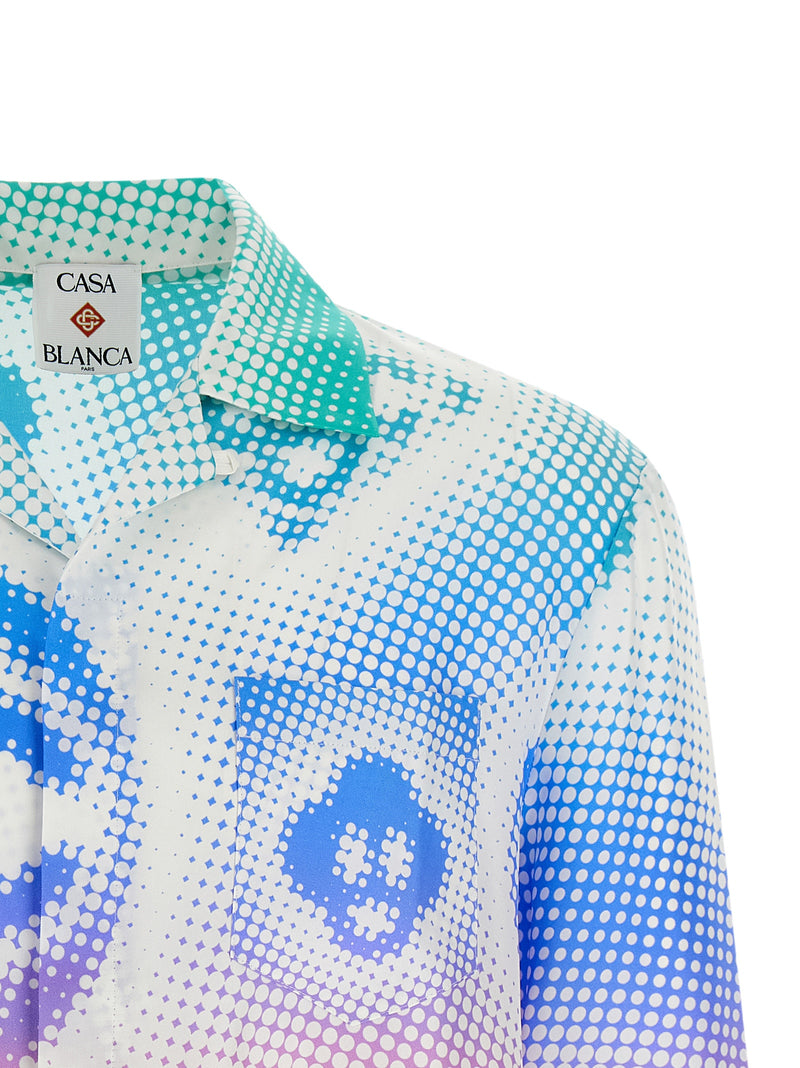 Casablanca Multicolor Silk Blouse