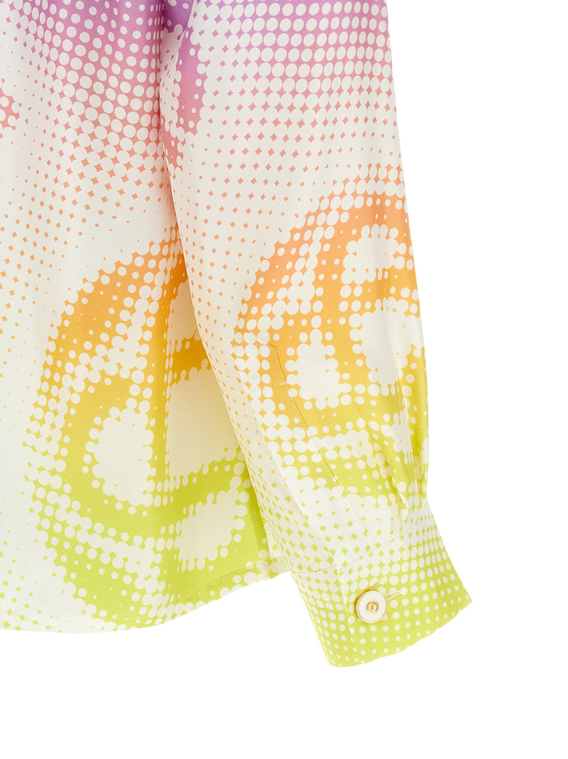 Casablanca Multicolor Silk Blouse
