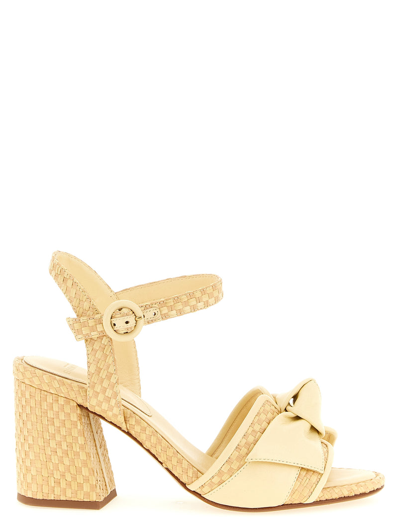 Sandales plateforme bicolores en cuir de vachette Alexandre Birman