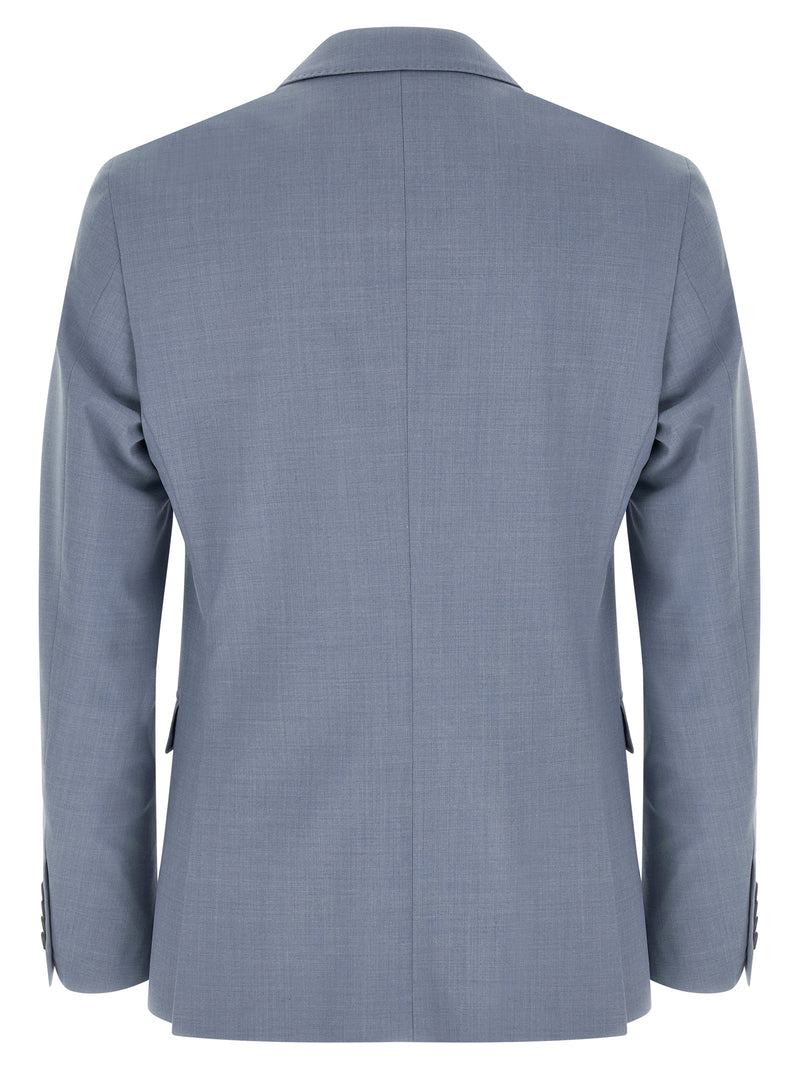 Pal Zileri Blue Polyester Two-Piece Suit