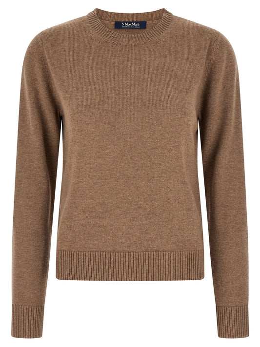 'S Max Mara Brown Wool Cardigan
