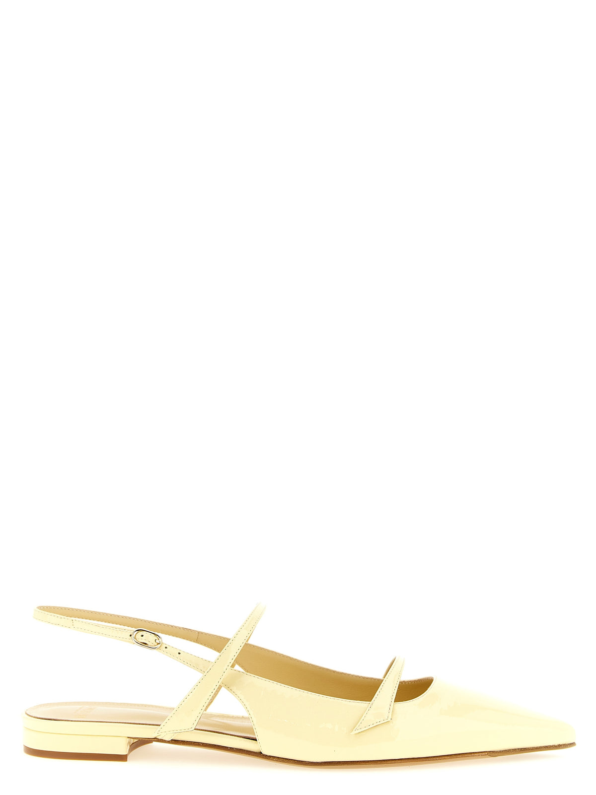 Ballerines bicolores en cuir de vache Alexandre Birman