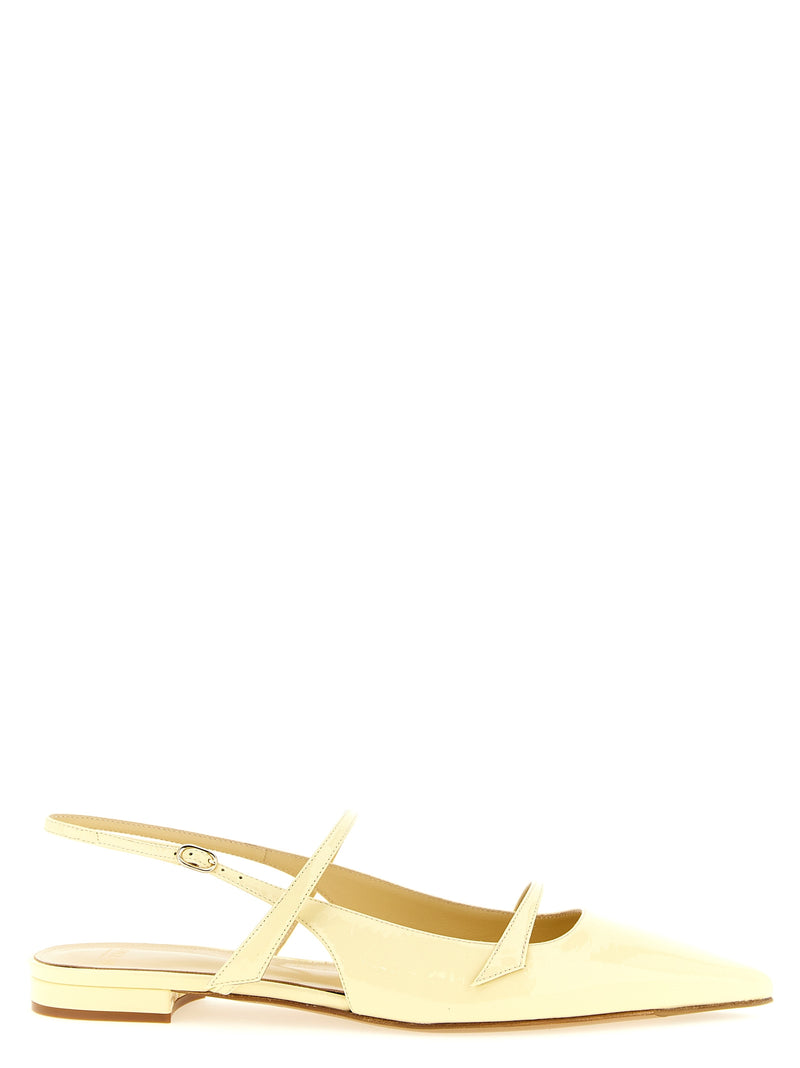 Ballerines bicolores en cuir de vache Alexandre Birman