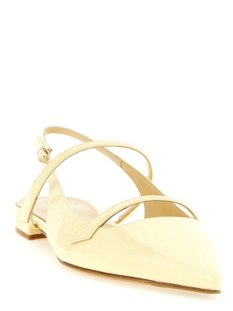 Ballerines bicolores en cuir de vache Alexandre Birman