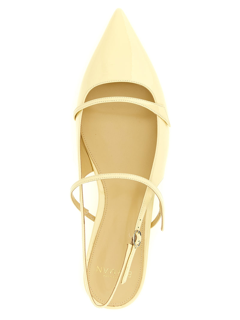 Ballerines bicolores en cuir de vache Alexandre Birman
