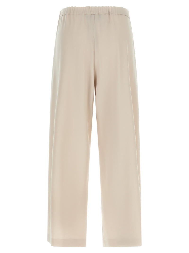'S Max Mara Beige Virgin Wool Athletic Pants