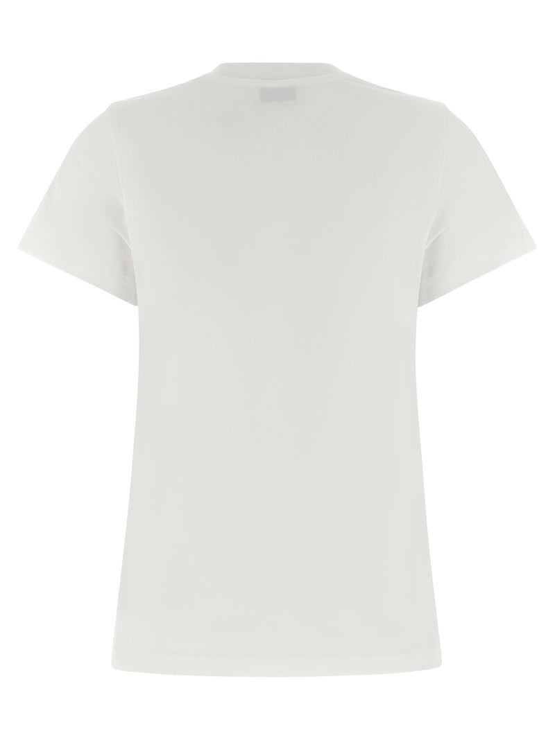 Moschino White Cotton T-Shirt - Gioco dell’Oca Print