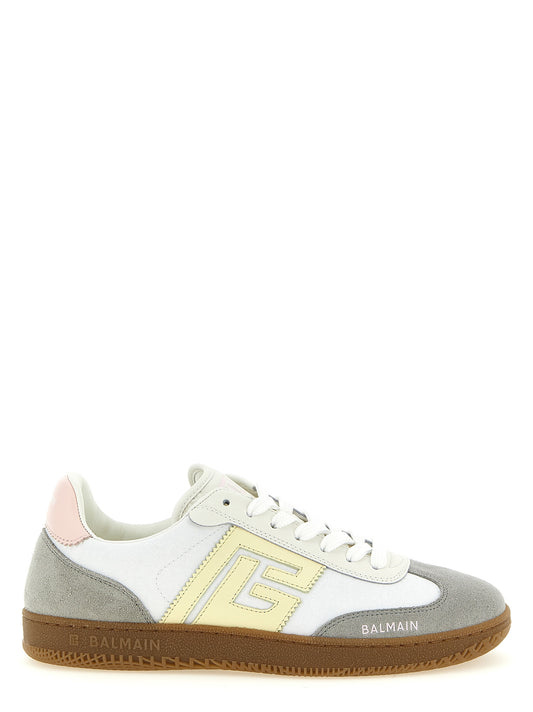 Balmain Multicolor Polyamide Low Top Sneakers